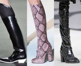boots 10 available styles from Fall 2014 Runways
