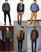 Guys's Contemporary Quilted Bomber Jackets Ensemble Motivation Lookbook