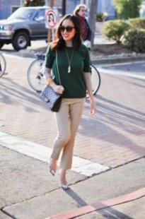 spring color combinations camel forest green