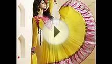 Indian Fancy Frock Designer Dresses 2015 For Women