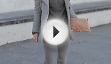 Latest fashion trends: Street style | Casual grey outfit