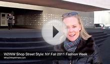 Shop Street Style: NY Fall 2011 Fashion Week